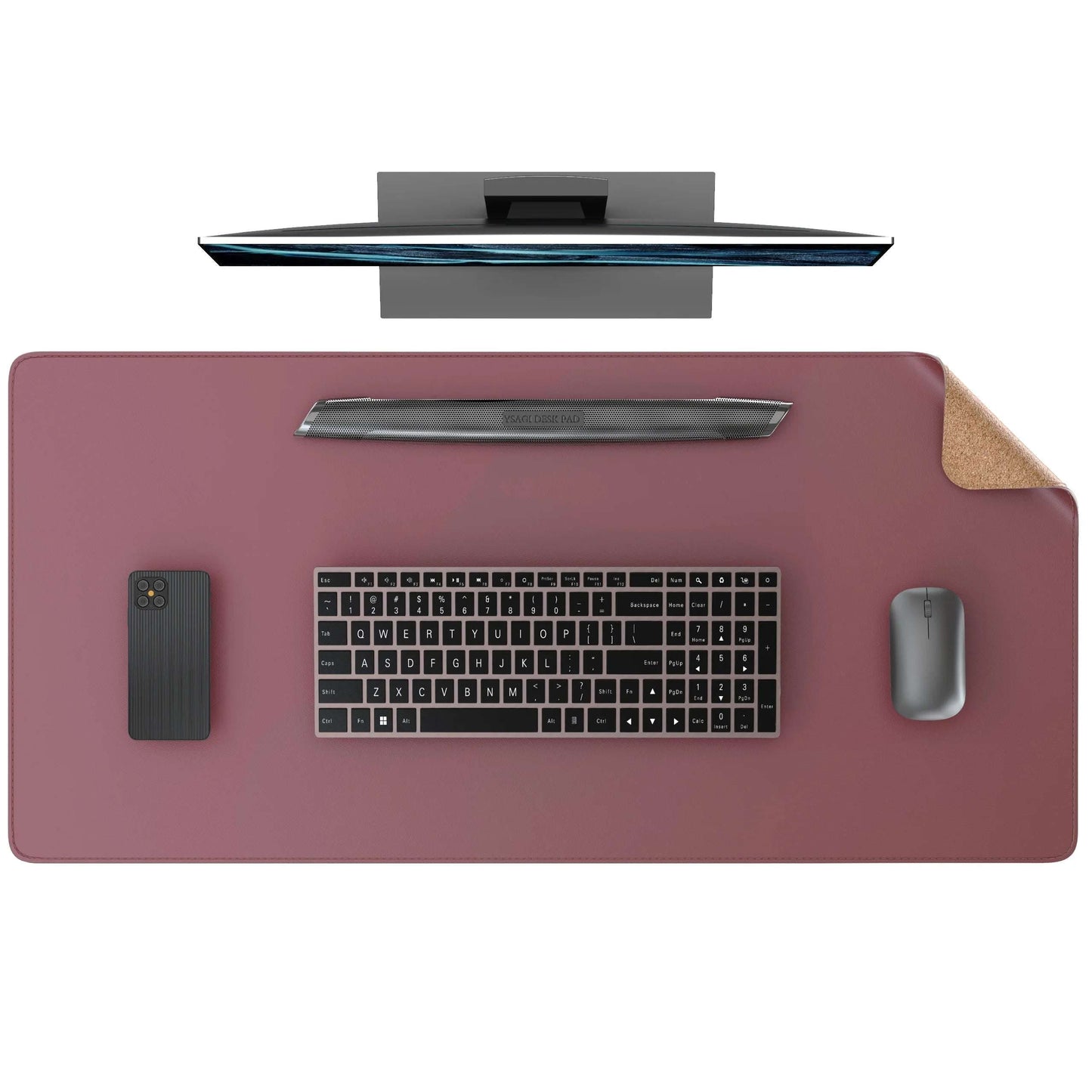Classic leather mouse pad