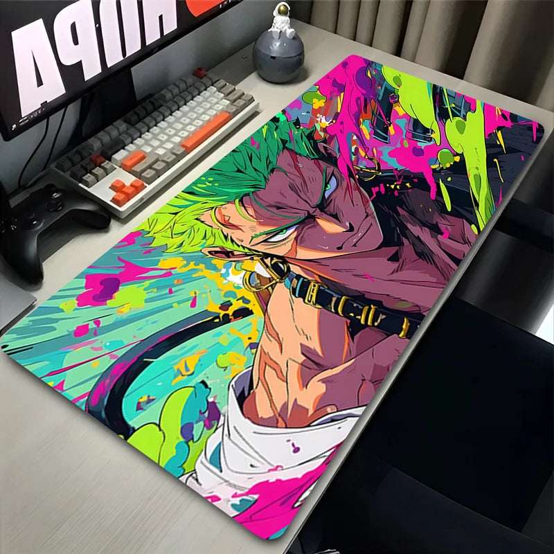 Anime one piece gaming mouse pad