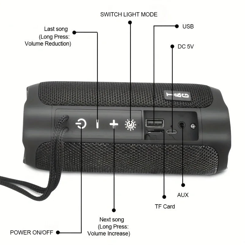 Waterproof outdoor speaker