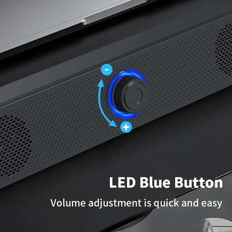 PC Sound bar Wired and Wireless Bluetooth Speaker