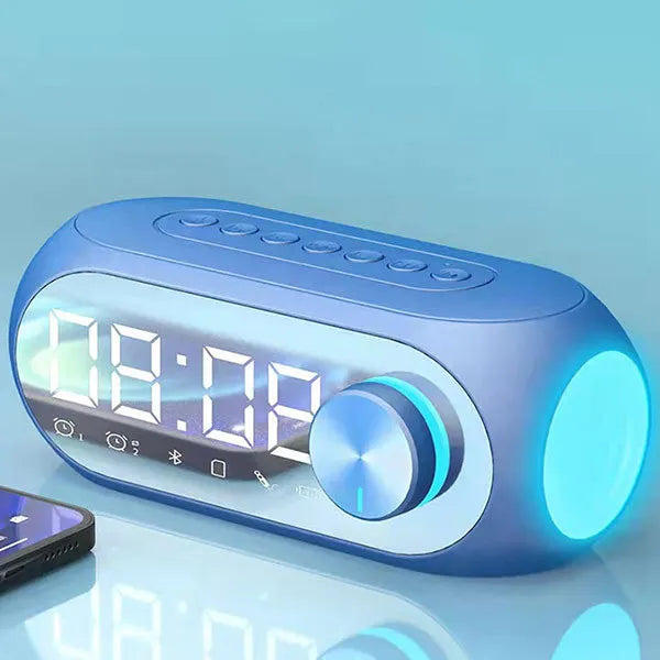 Bluetooth alarm clock speaker