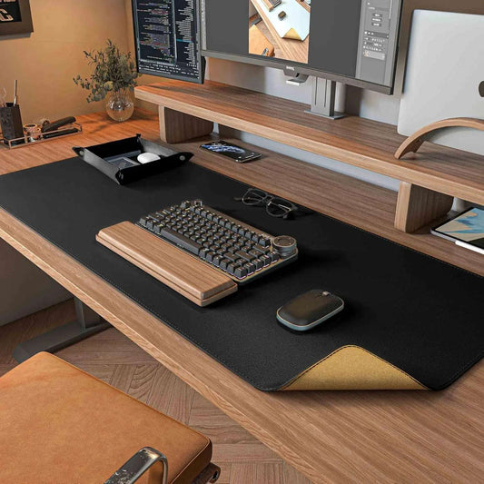Classic leather mouse pad