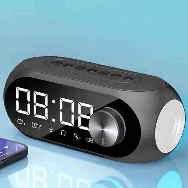 Bluetooth alarm clock speaker